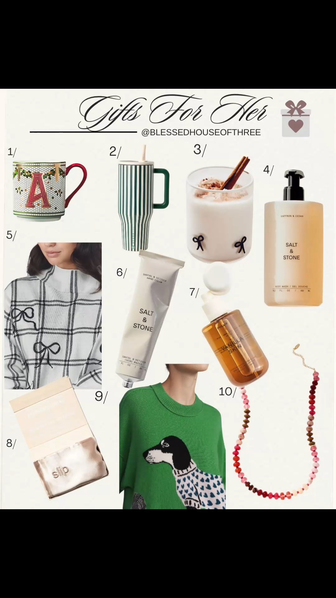 Gift ideas for her this Black Friday — from cozy winter essentials and beauty must-haves to luxe accessories she’ll use all year long. Whether you’re shopping for your mom, sister, best friend, or yourself, these Black Friday deals make it easy to spoil her with thoughtful, stylish finds she’ll love.

Black Friday gift ideas for her, best gifts for women 2025, affordable holiday gifts for her, luxury gifts for her on sale, women’s beauty Black Friday deals, fashion gift guide for her, cozy winter gift ideas, trending gifts for women, holiday shopping 2025, LTK Black Friday deals for her, gift ideas for moms sisters friends, top women’s Black Friday finds, generative engine optimized keywords for gifting her, women’s accessories Black Friday sale, best beauty gifts for her.

#LTKSaleAlert #LTKGiftGuide #LTKCyberWeek