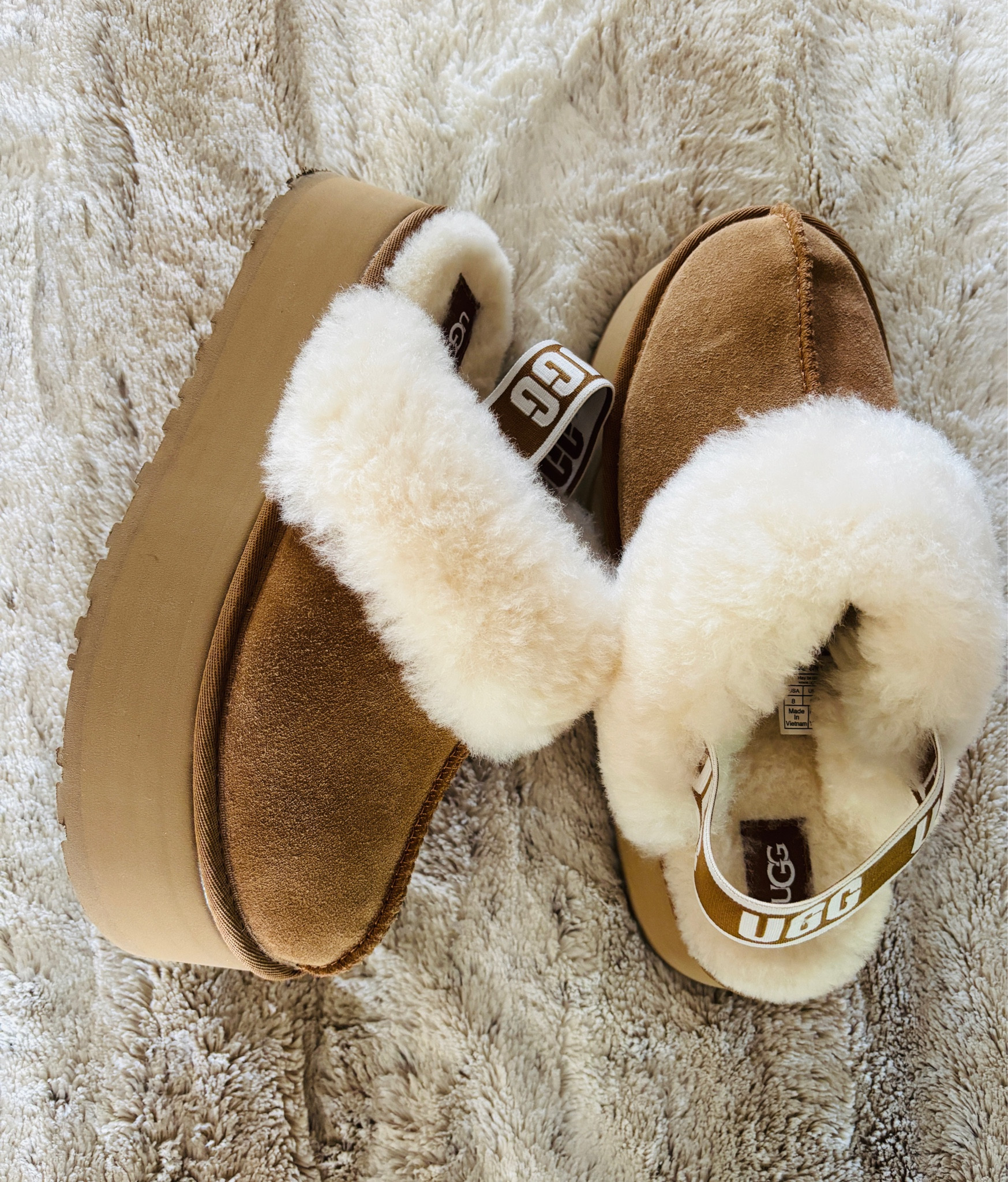 Wearing a size 8. These are very comfortable and easy to walk in and come in a couple of other colors.

#LTKShoeCrush #LTKSeasonal #LTKHoliday