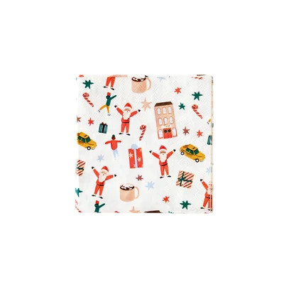 Occasions By Shakira - City Sidewalks Cocktail Napkin | My Mind's Eye