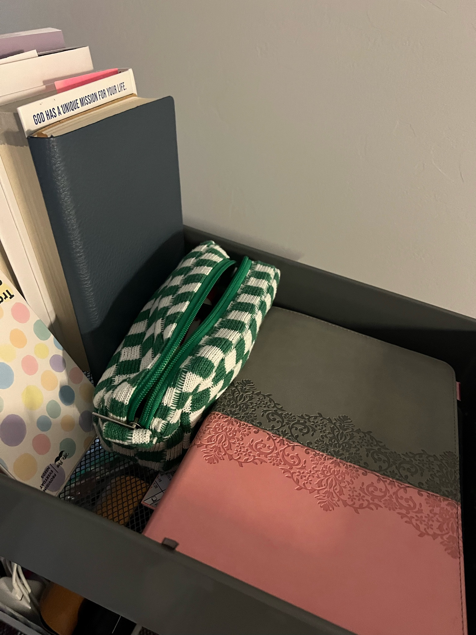 Bible necessities! Linked below all of our bible needs like highlighters, pens, sticky notes, devotions, and of course bibles! 