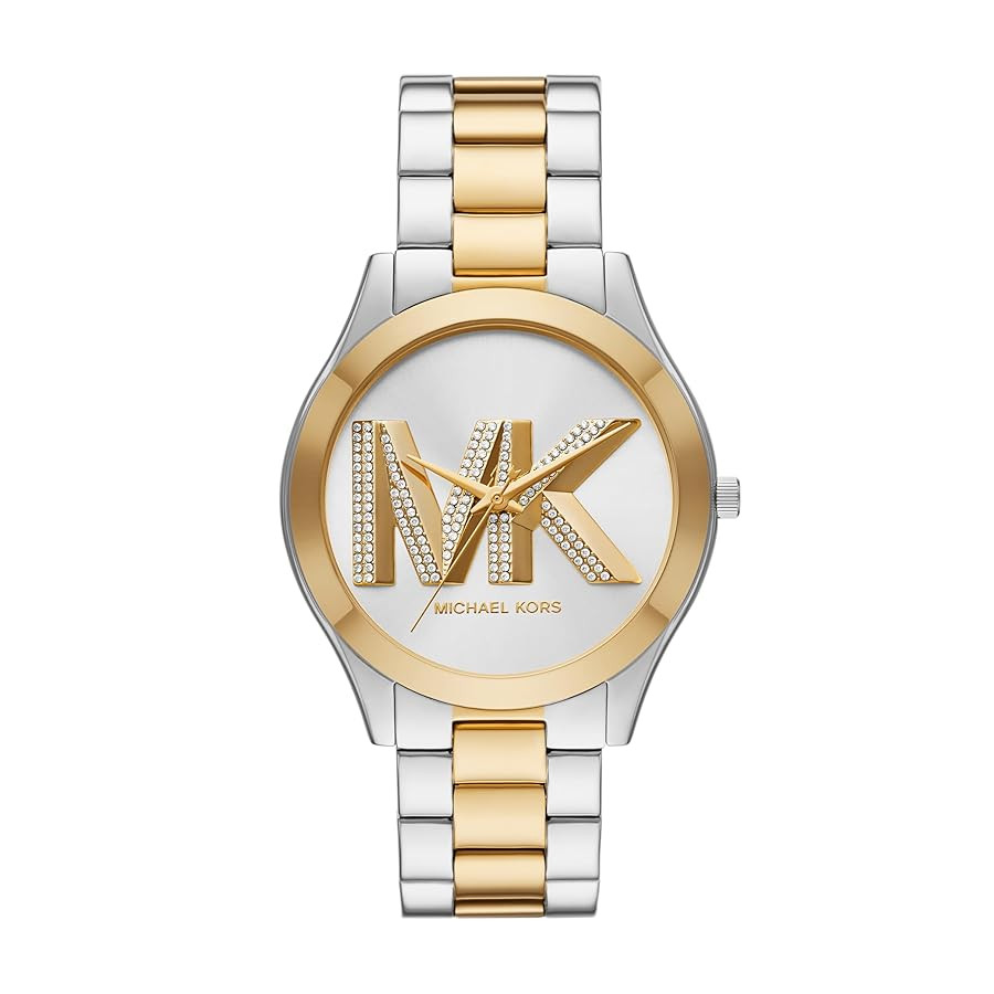 Michael Kors Slim Runway Women's Watch, Stainless Steel Bracelet Watch for Women | Amazon (US)