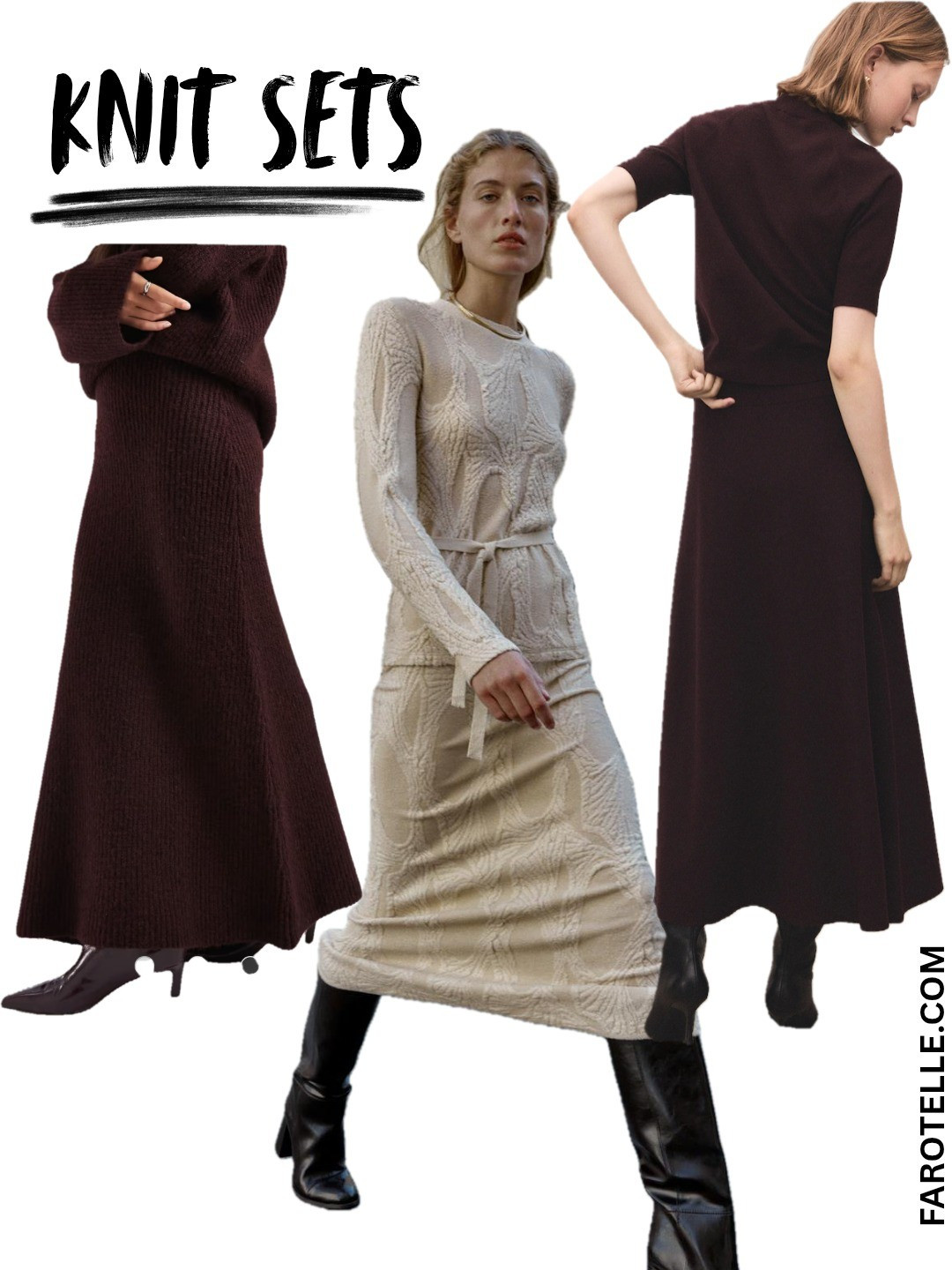 It doesn't get easier than a matching knit set when it comes to Fall fits 🍁🍂 Knitwear, neutral style, maxi knit skirt, Mango, Zara, Asos, effortless chic, cozy style, sweater weather

#LTKOver40 #LTKStyleTip #LTKWorkwear