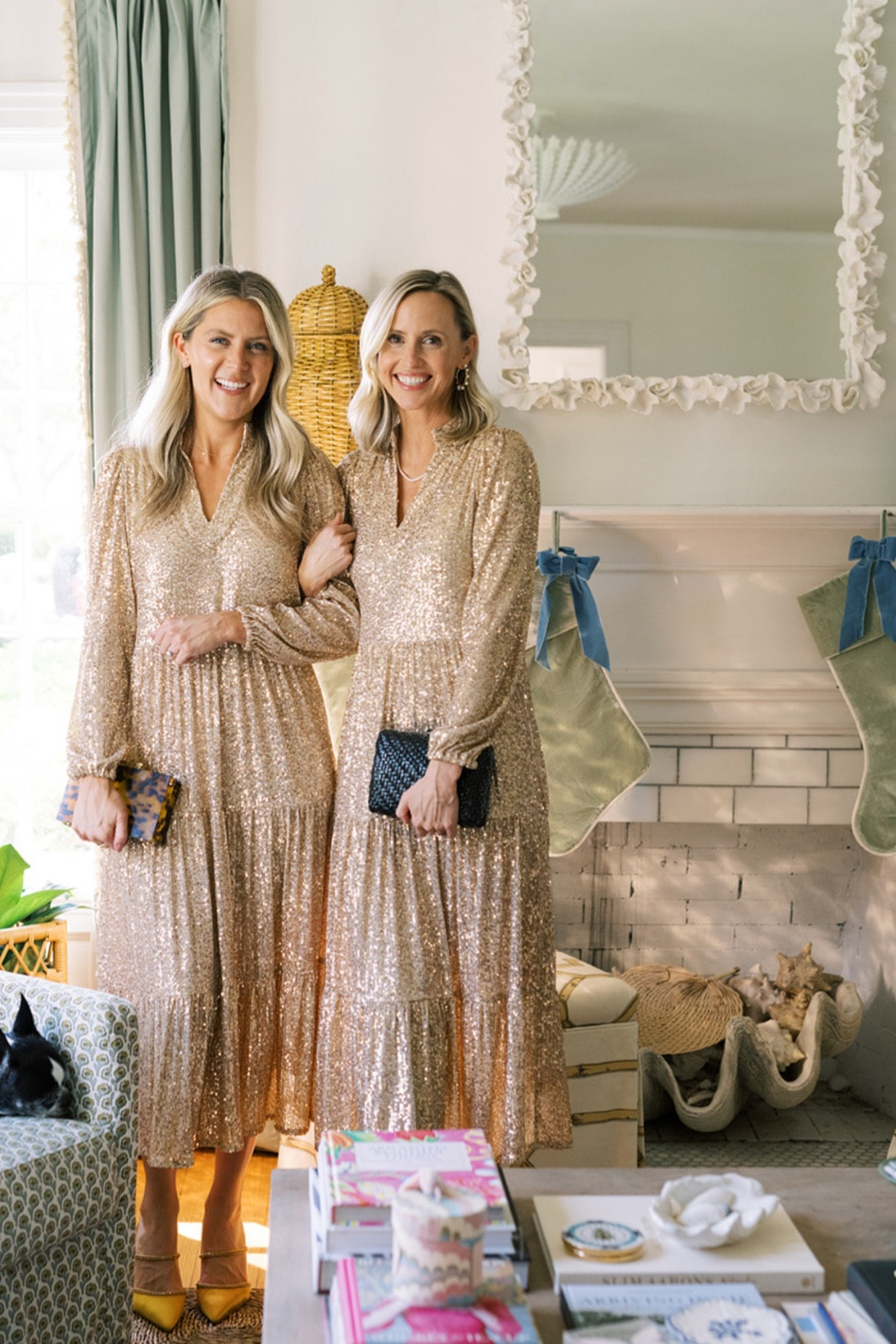 Sparkly maxi from
Jennifer lakes collection with sail to sable.  Perfect holiday dream 

#LTKSeasonal #LTKover40