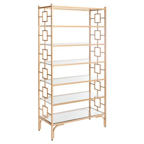 Odelia Étagère, Gold | One Kings Lane