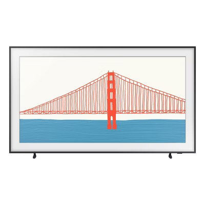 Samsung 55" The Frame Smart 4K UHD TV (QN55LS03A) - Black | Target