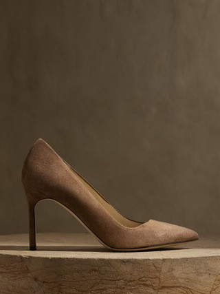 Arden Suede Pump | Banana Republic (US)