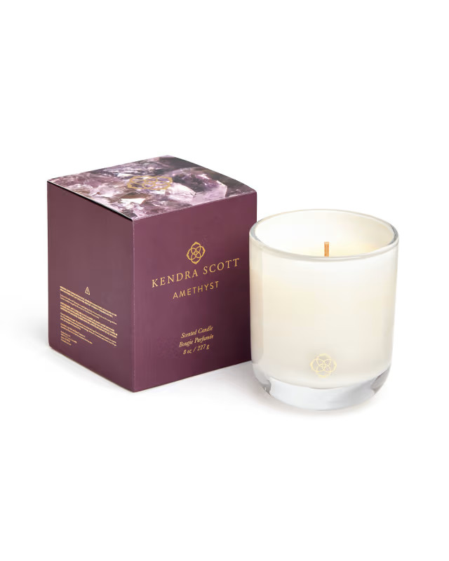 Amethyst Large Tumbler Candle | Soy Blend Wax | Kendra Scott | Kendra Scott