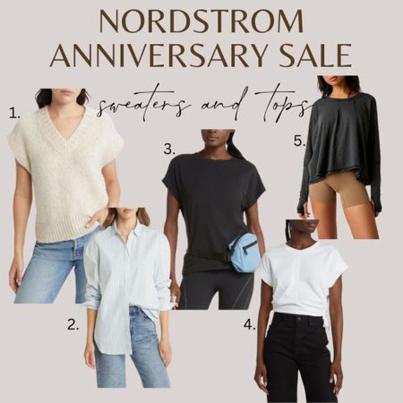 Nordstrom anniversary sale! 
Sweaters and tops
Nordstrom sale 

#LTKxNSale