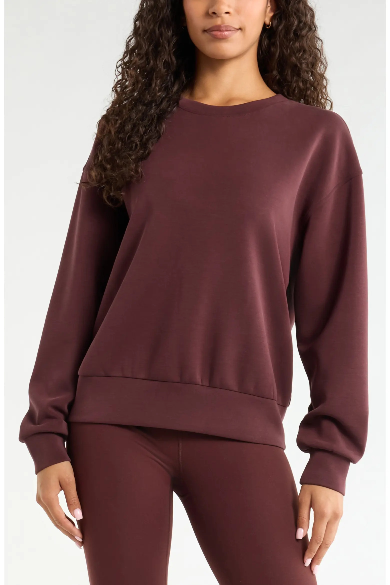 Soft Luxe Boxy Crew Sweatshirt (Women) | Nordstrom | Nordstrom