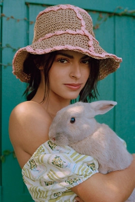 By Anthropologie Straw Piped Bucket Hat | Anthropologie (US)