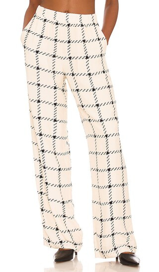 Owen Pant in Cream Check | Revolve Clothing (Global)