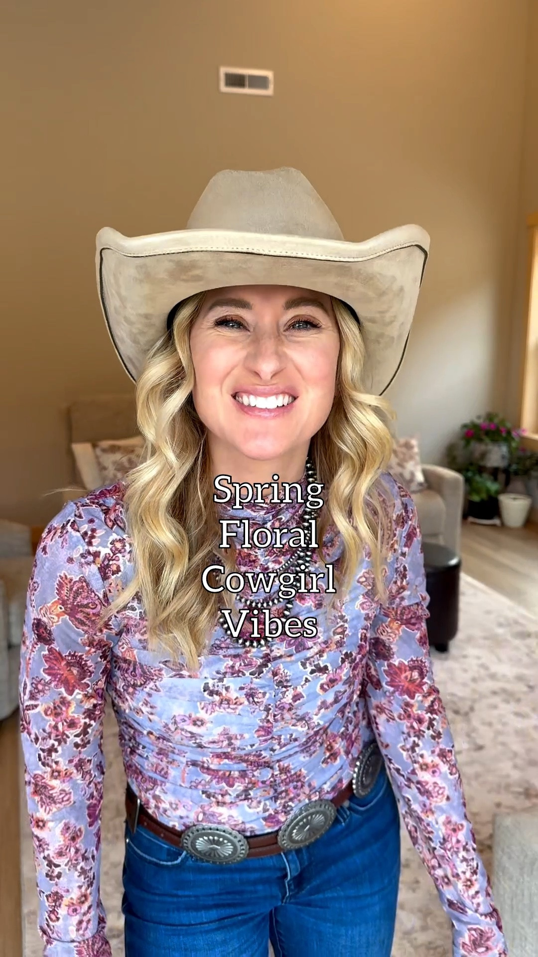Spring florals are in season and paired with any cowgirl classics, it is a whole vibe! Ready for your rodeos and country concerts with so much ease 👍🌸🌷🐮

#LTKootd #LTKFestival #LTKSeasonal