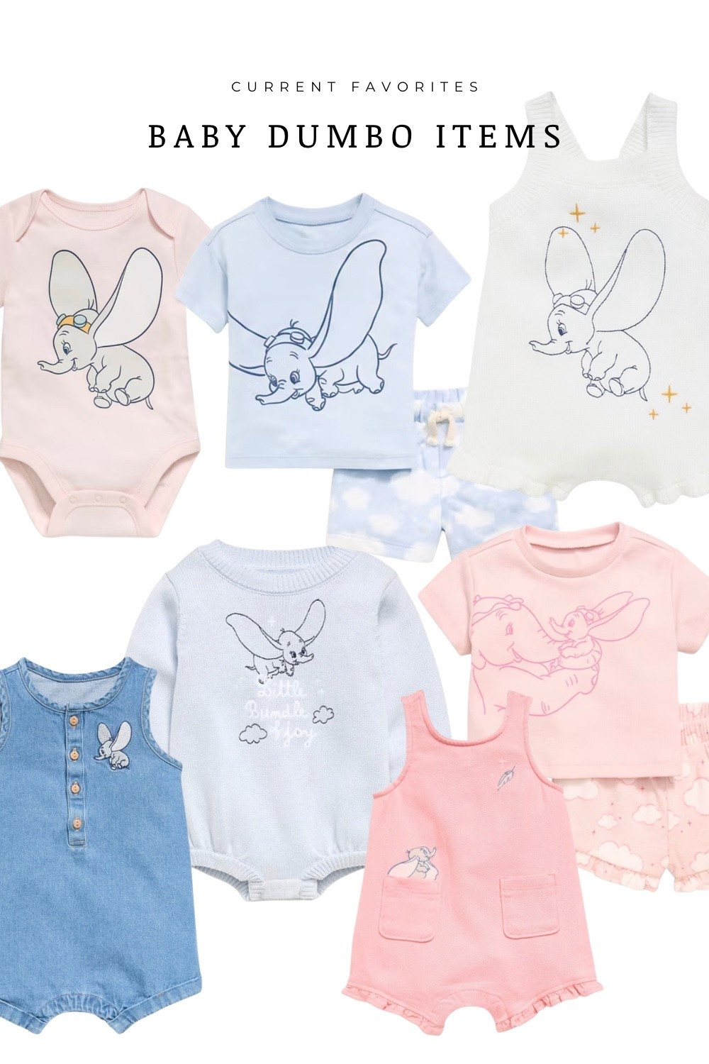 Old Navy, Dumbo baby items