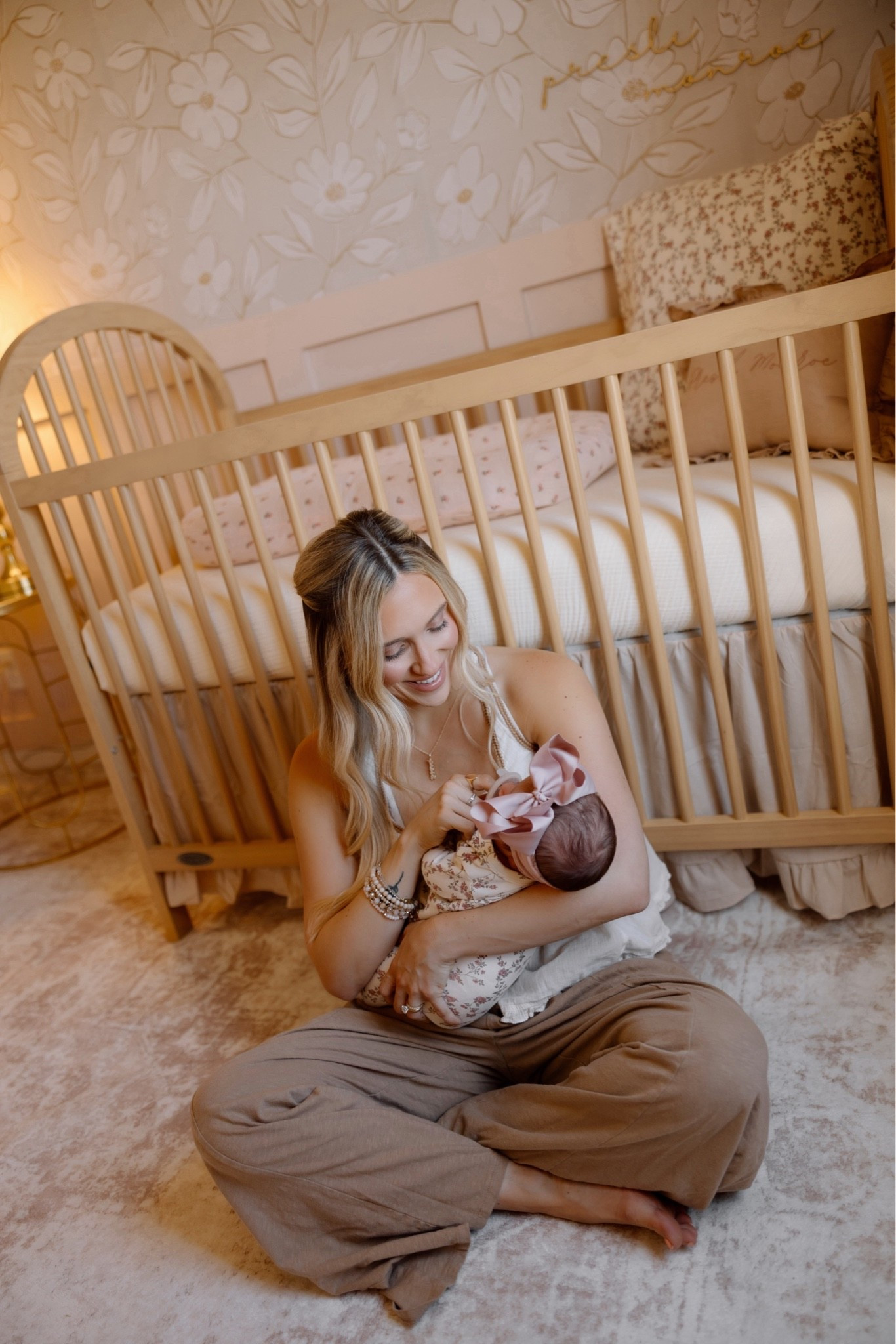 in home newborn photoshoot outfits for mom + baby 💓🦢✨🫧🧸

#LTKootd #LTKmomlife #LTKBaby
