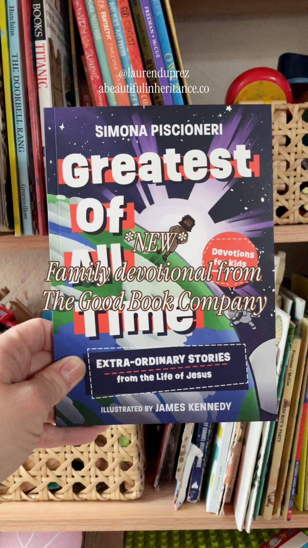 Check out Greatest of All Time, a new family devotional! This is great for families who want to grow in grace together! 

#LTKmomlife #LTKKids #LTKFindsUnder50