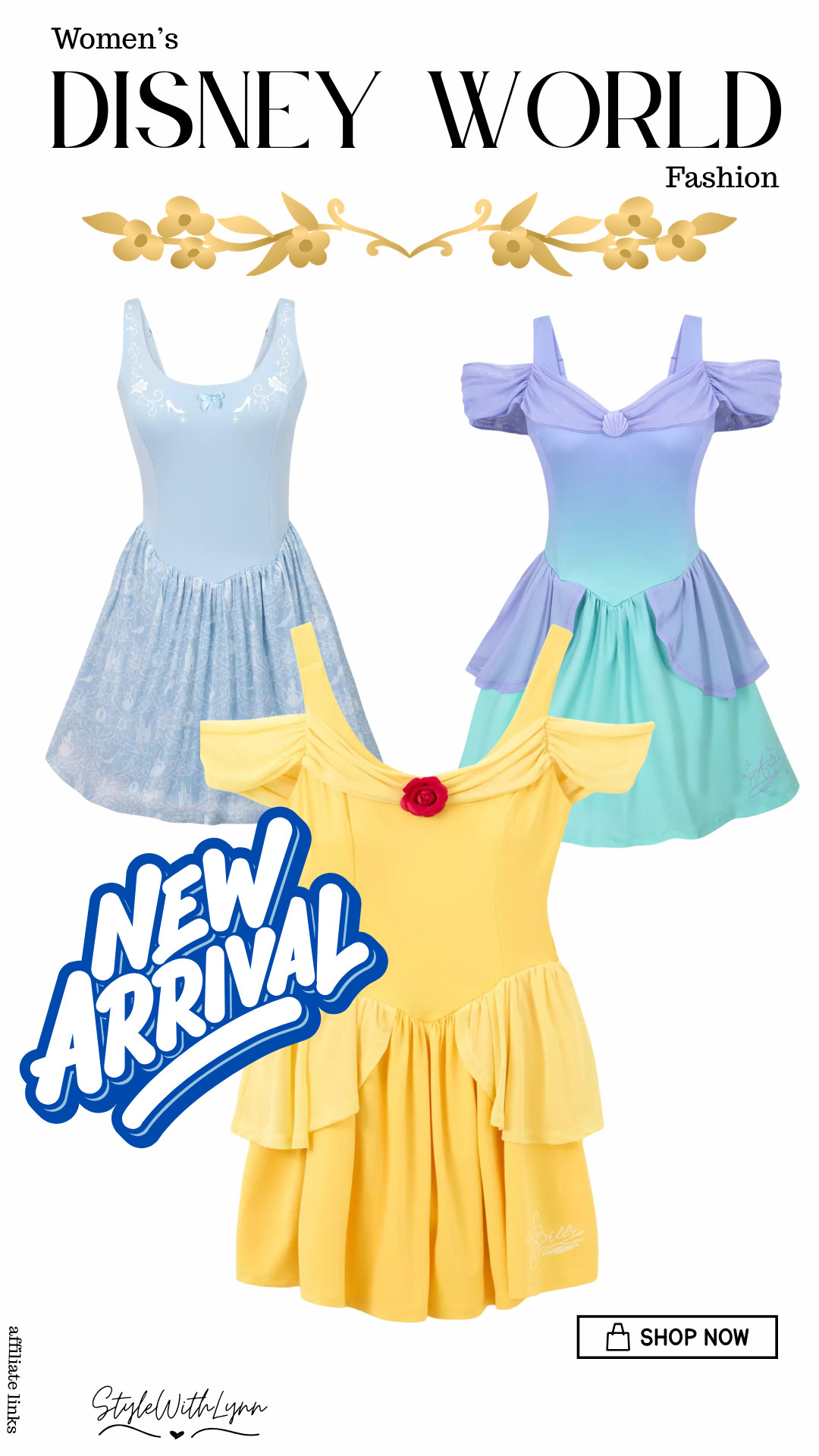 ✨ NEW ARRIVAL ALERT ✨ and I’m calling it now… this one is going to SELL OUT 👑💛

Princess-inspired perfection just dropped and it’s giving main character energy all day at Walt Disney World. From the dreamy blue details of Cinderella, to the soft lavender ombré of Ariel and that sunshine yellow moment of Belle. These are park-perfect, twirl-approved, and SO flattering.

Lightweight, comfy, and perfect for character meets, castle pics, and all the magical memories ✨ If you’ve been waiting for something feminine, fun, and different from the typical tee + shorts combo… this is IT.

Don’t wait on this drop, sizes will go FAST. 💨 Tap to shop before it’s gone!

#ltkcreator #ltkdisney #disneystyle #disneyoutfit #disneyworldoutfit #waltdisneyworldstyle #princessinspired #disneyprincessstyle #parkoutfit #disneyfashion #magickingdomstyle #epcotstyle #disneyootd #newarrival #disneybound #themeparkstyle 

 #LTKootd #LTKActive #LTKTravel