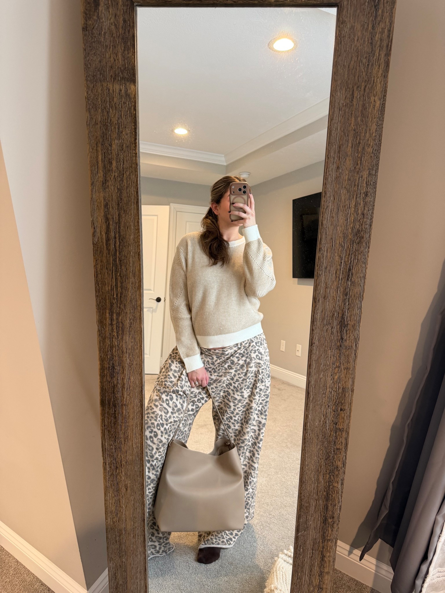 Comfy pants and sweaters all day everyday 🤍

#LTKootd #LTKmomlife #LTKgrwm