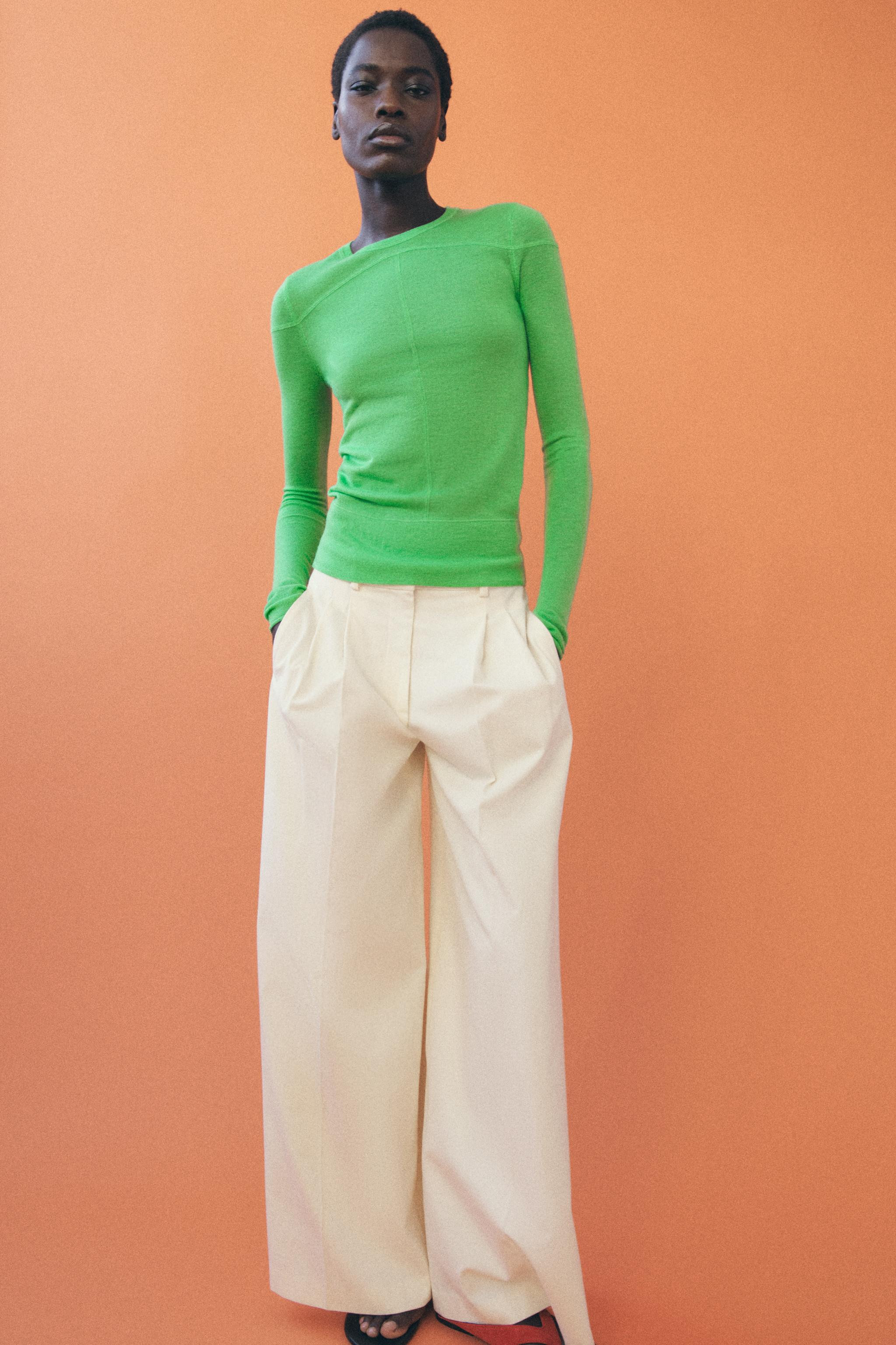 FINE-KNIT WOOL JUMPER | Zara US