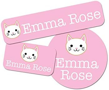 Custom Girl Combo Label Pack (176 ct.) - Waterproof Name Stickers - Stick-On & Easy to Apply (Cat... | Amazon (US)