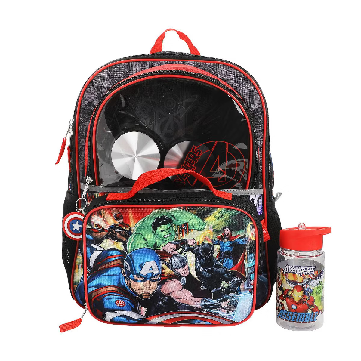 Avengers Kids' 15.5L Backpack with HP - Black | Target