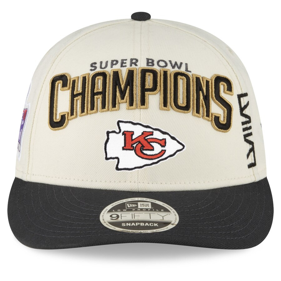 Kansas City Chiefs New Era Super Bowl LVIII Champions Locker Room Low Profile 9FIFTY Adjustable H... | Fanatics
