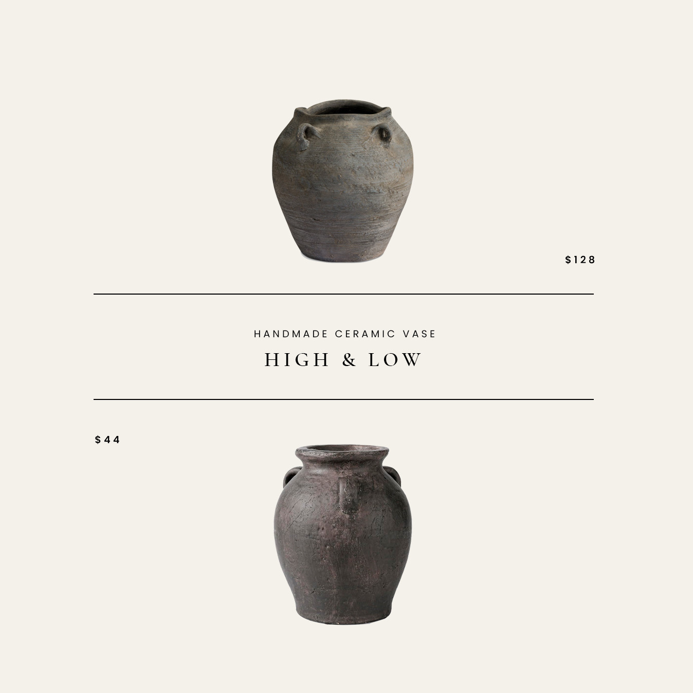 High / Low : Handmade Ceramic Vase 

 

#LTKHome #LTKFindsUnder50