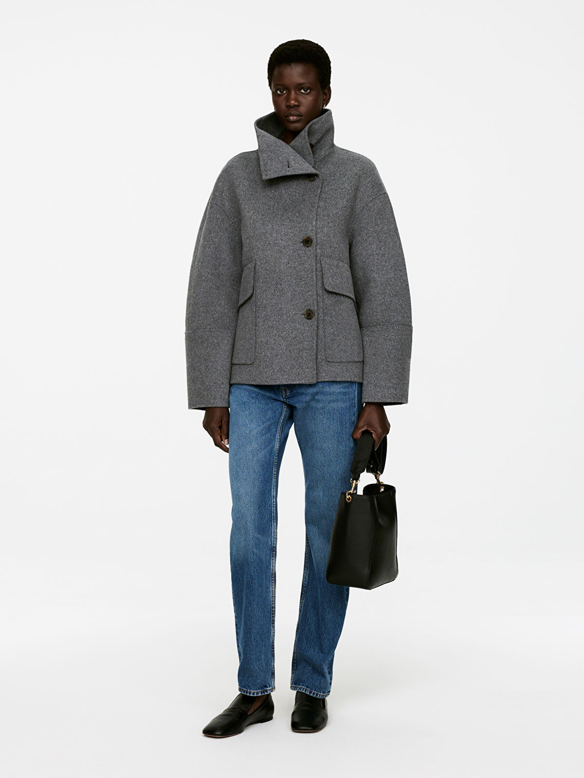 Doublé Wool-Blend Jacket | Arket UK