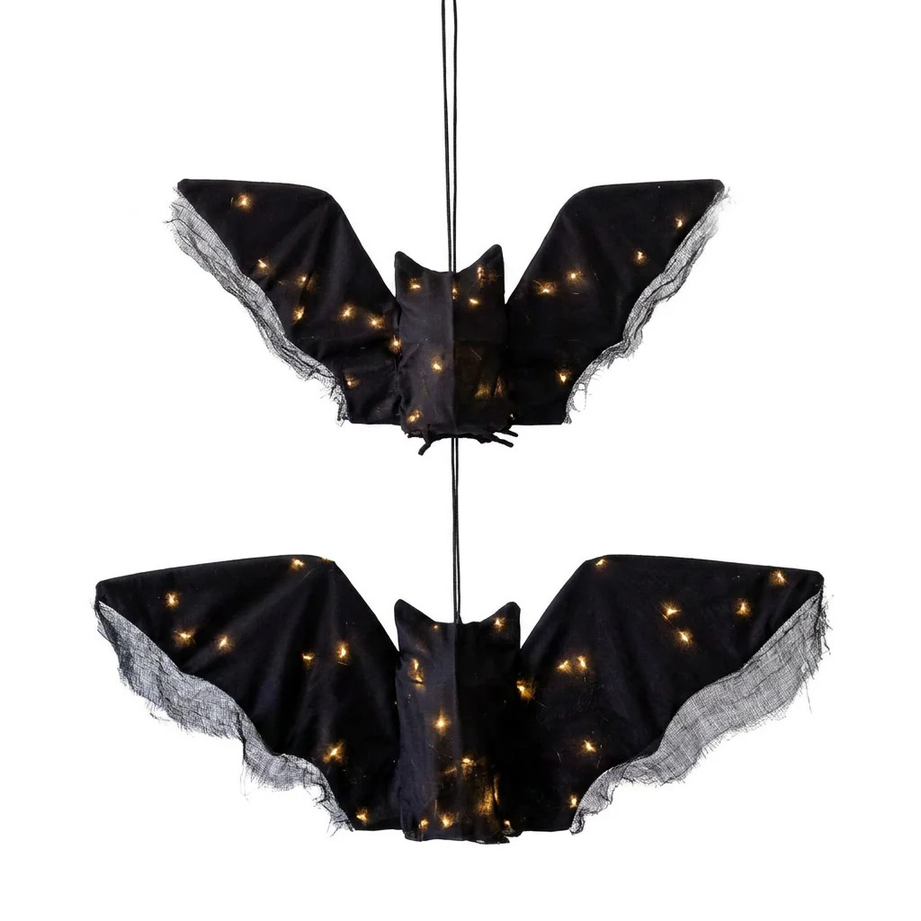 Hanging Light up Fabric Bat Set | My Mind's Eye