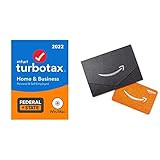 TurboTax Home & Business 2022 [Disc] + $10 Amazon Gift Card | Amazon (US)