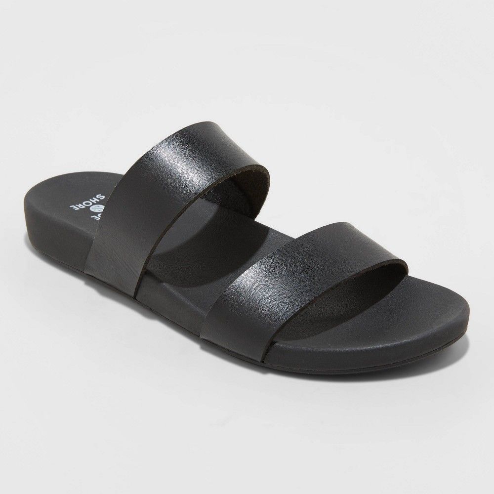 Women's Dedra Two Band Slide Sandals - Shade  Shore* | Target