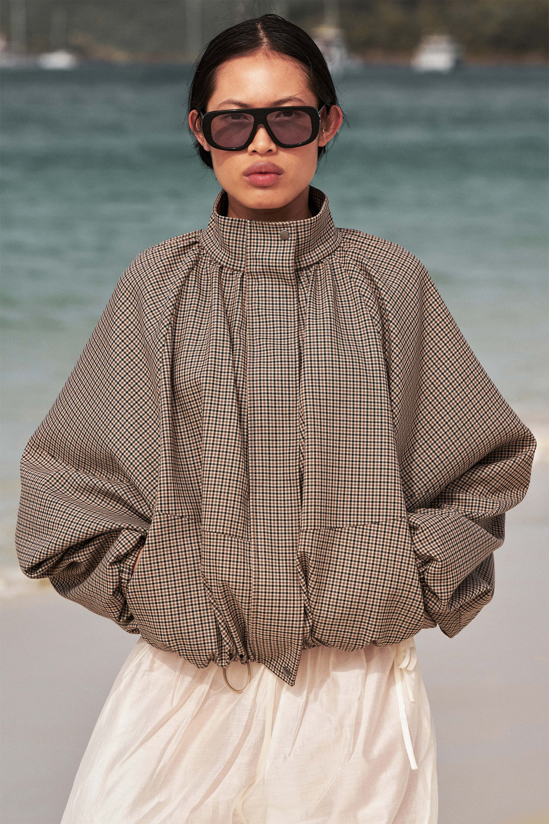 KIKO BUFF HOUNDSTOOTH JACKET - PRE ORDER | DISSH