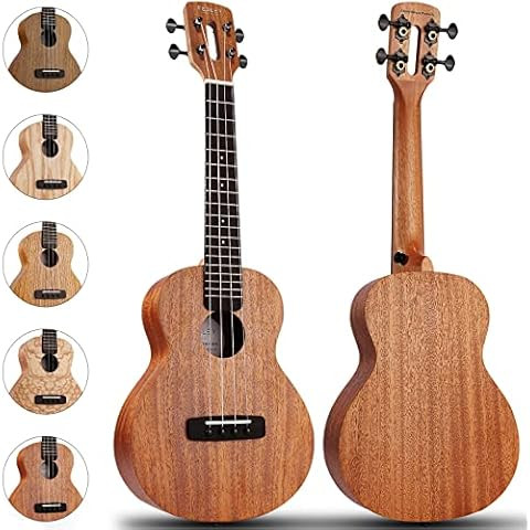 Amazon.com: HUAWIND Soprano Ukulele Ukeleles for Beginners Mahogany 21 Inch Hawaiian Starter ukel... | Amazon (US)