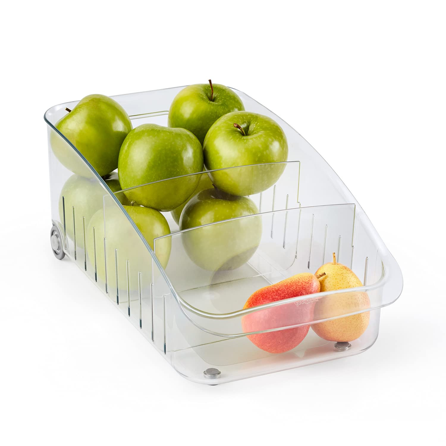 YouCopia RollOut® Fridge Drawer 8", Fridge Organizer and Storage, Clear BPA-Free Refrigerator Bi... | Amazon (US)