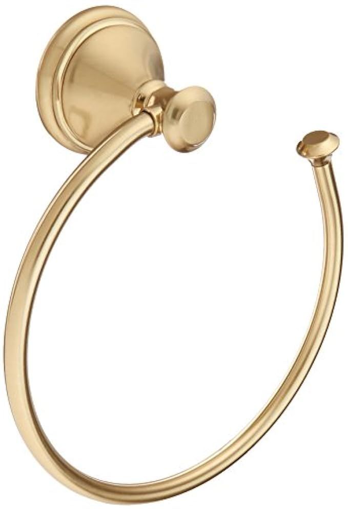 Delta Faucet 79746-CZ Cassidy Towel Ring, Champagne Bronze | Amazon (US)