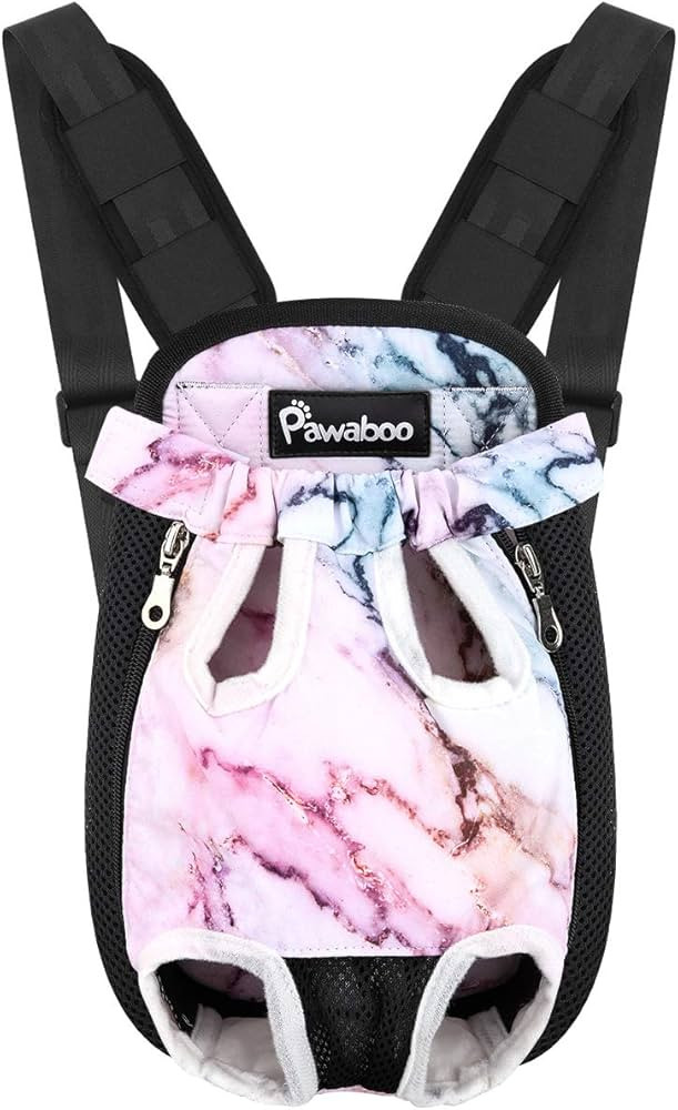 Pawaboo Pet Carrier Backpack, Adjustable Pet Front Cat Dog Carrier Backpack Travel Bag, Legs Out,... | Amazon (US)