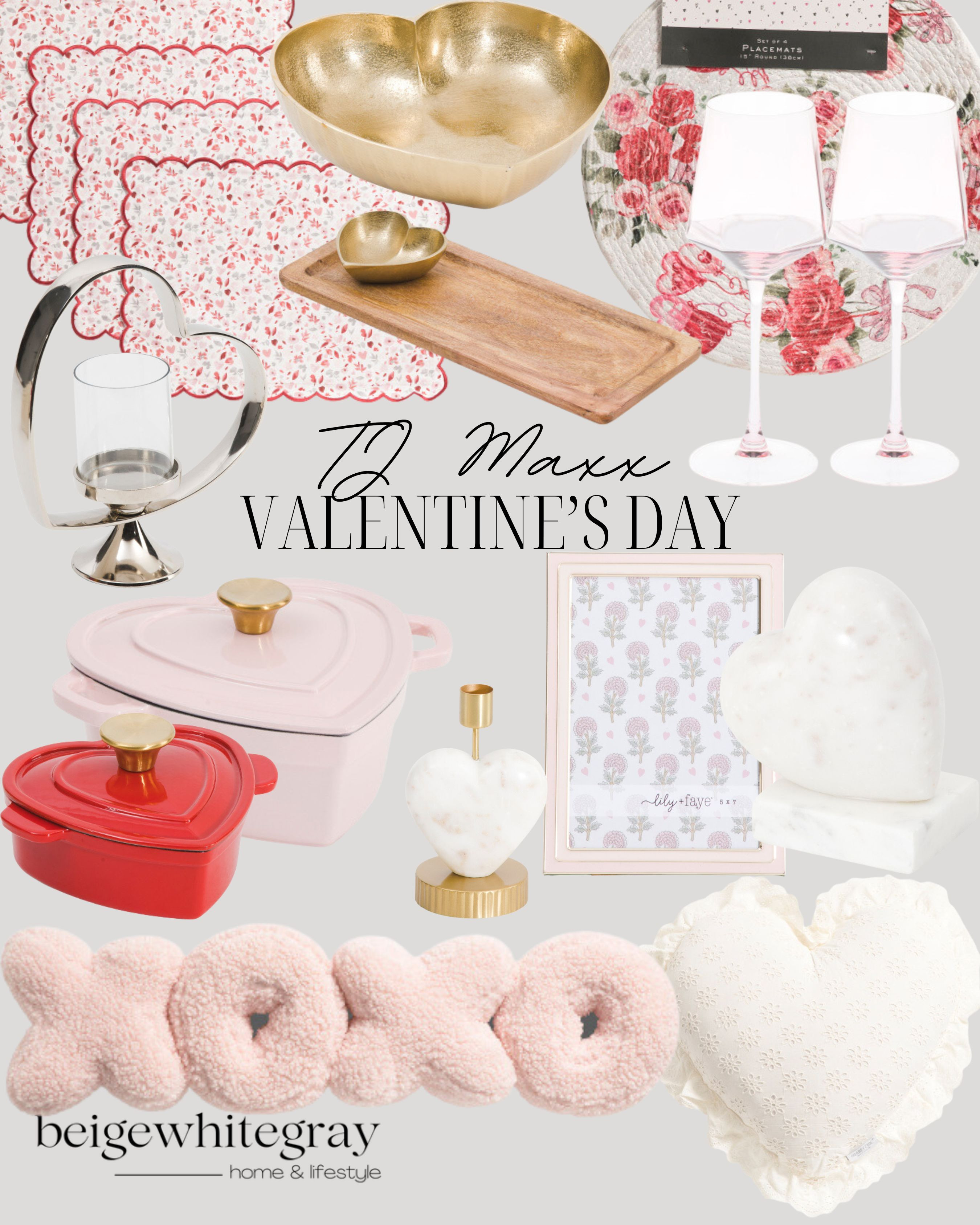 Tj. Maxx Valentine's Day Decor!
Heart-Shaped Wreaths / Brass Candle Holders / Red and Pink Throw Pillows / Heart Garlands / String Lights / Love-Themed Wall Art / Rose Bouquets (Real or Faux) / Table Runners with Hearts / Valentine’s Day Centerpieces / Decorative Bowls with Candy Hearts / Red and White Candles / Floral Arrangements / Heart-Shaped Lanterns / Valentine’s Day Banner / Lace Tablecloths / Decorative Heart Trays / Rose Gold Accents / Festive Door Signs / Heart-Shaped Photo Frames / Love Letter Decor / Valentine’s Mantel Decor / Heart Shaped Decorative Accents / Marble Heart Bowls / Heart Shaped Coasters /  

 

#LTKSeasonal #LTKHome #LTKStyleTip