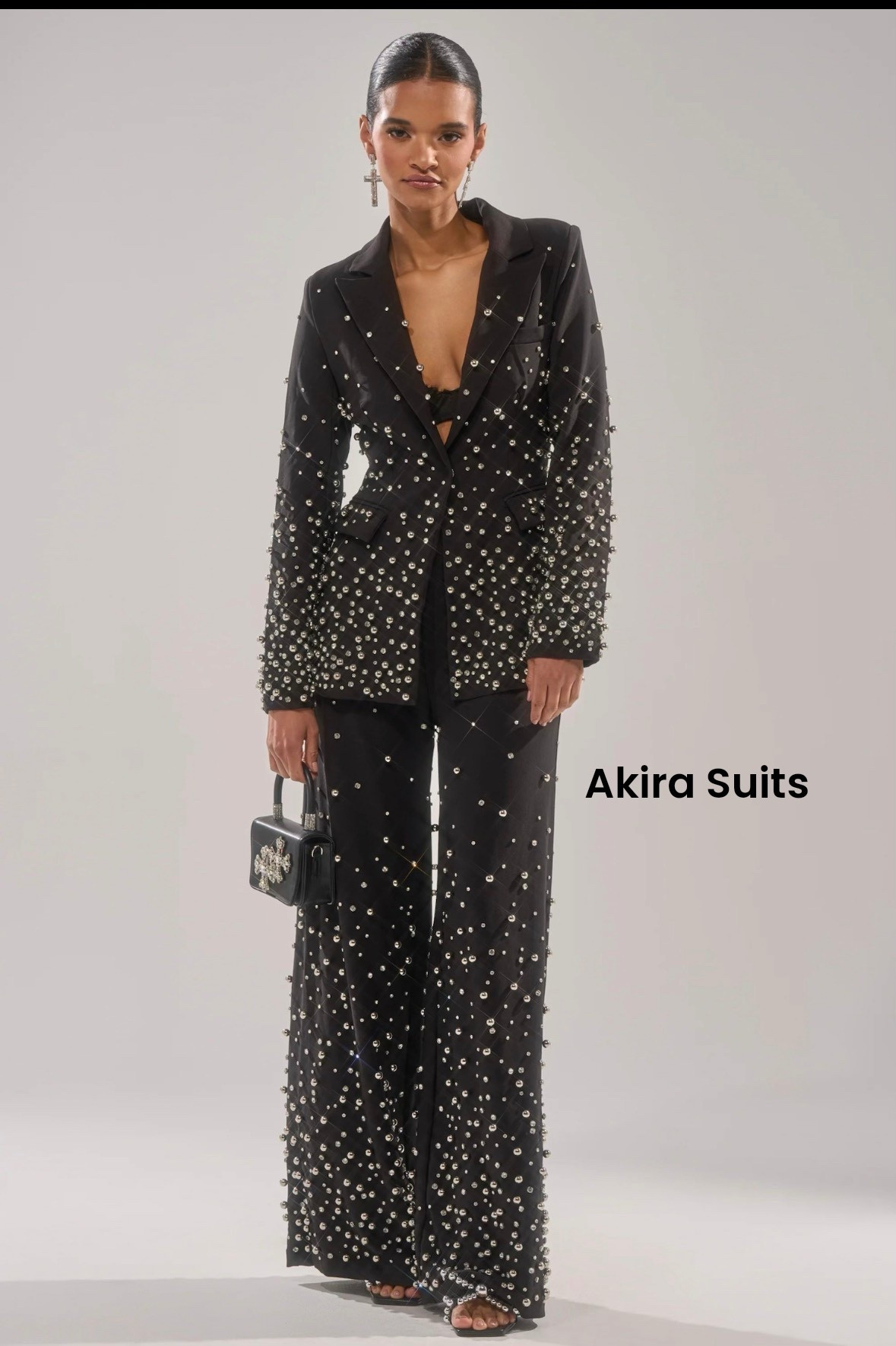 Akira beaded suit 

#LTKHoliday #LTKSeasonal #LTKootd