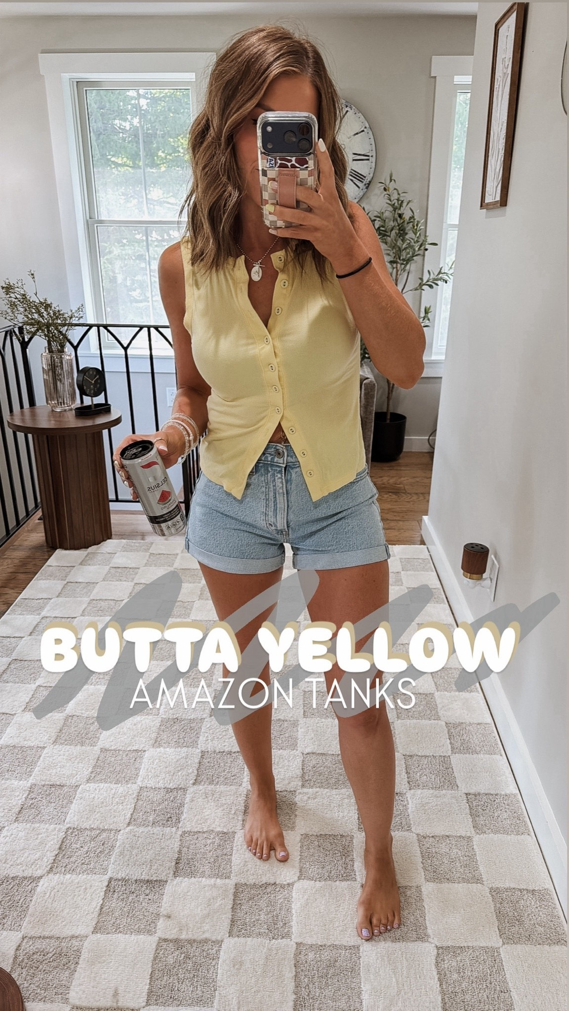 A summer yellow is one of my favorite looks. It’s the perfect color. 
#amazonfinds #amazon @amazonfindsandfashion

#LTKdayinmylife #LTKgrwm #LTKfitnessgoals