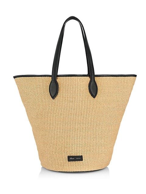 Khaite Osa Medium Raffia Tote | Saks Fifth Avenue