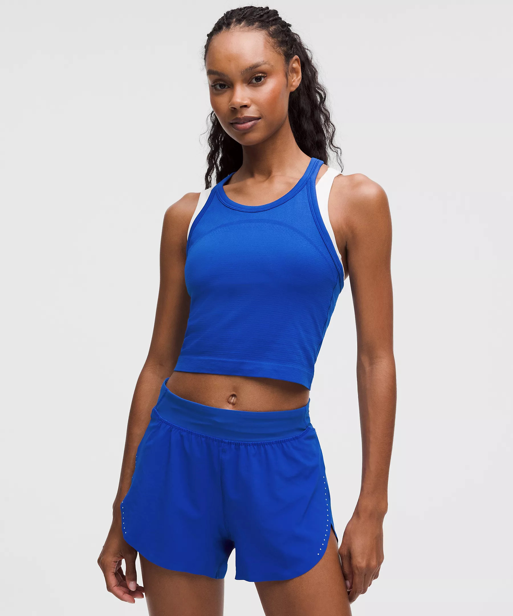 Swiftly Tech Cropped Racerback Tank Top 2.0 | Lululemon (US)