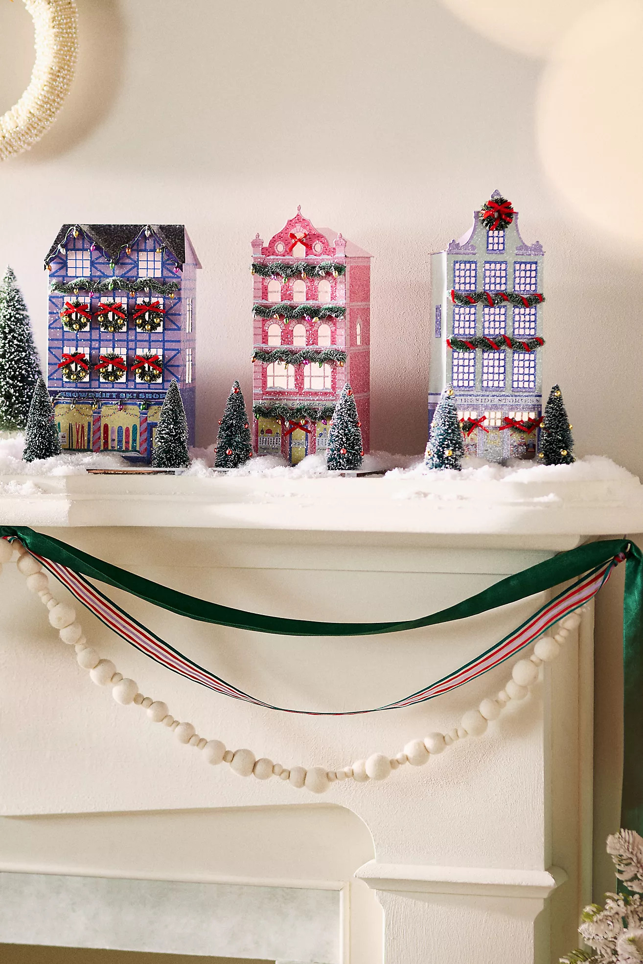 Emily Taylor Light-Up Holiday Village House | Anthropologie (US)