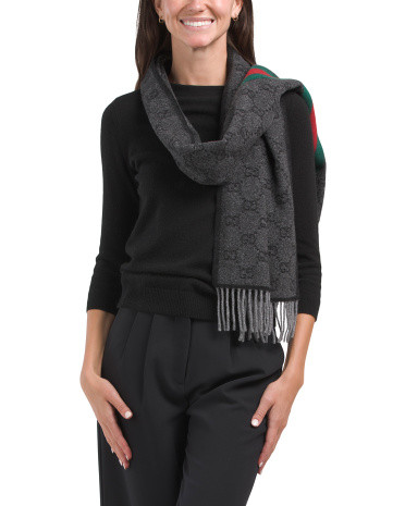 Made In Italy Wool Luxury Nikky Scarf | TJ Maxx