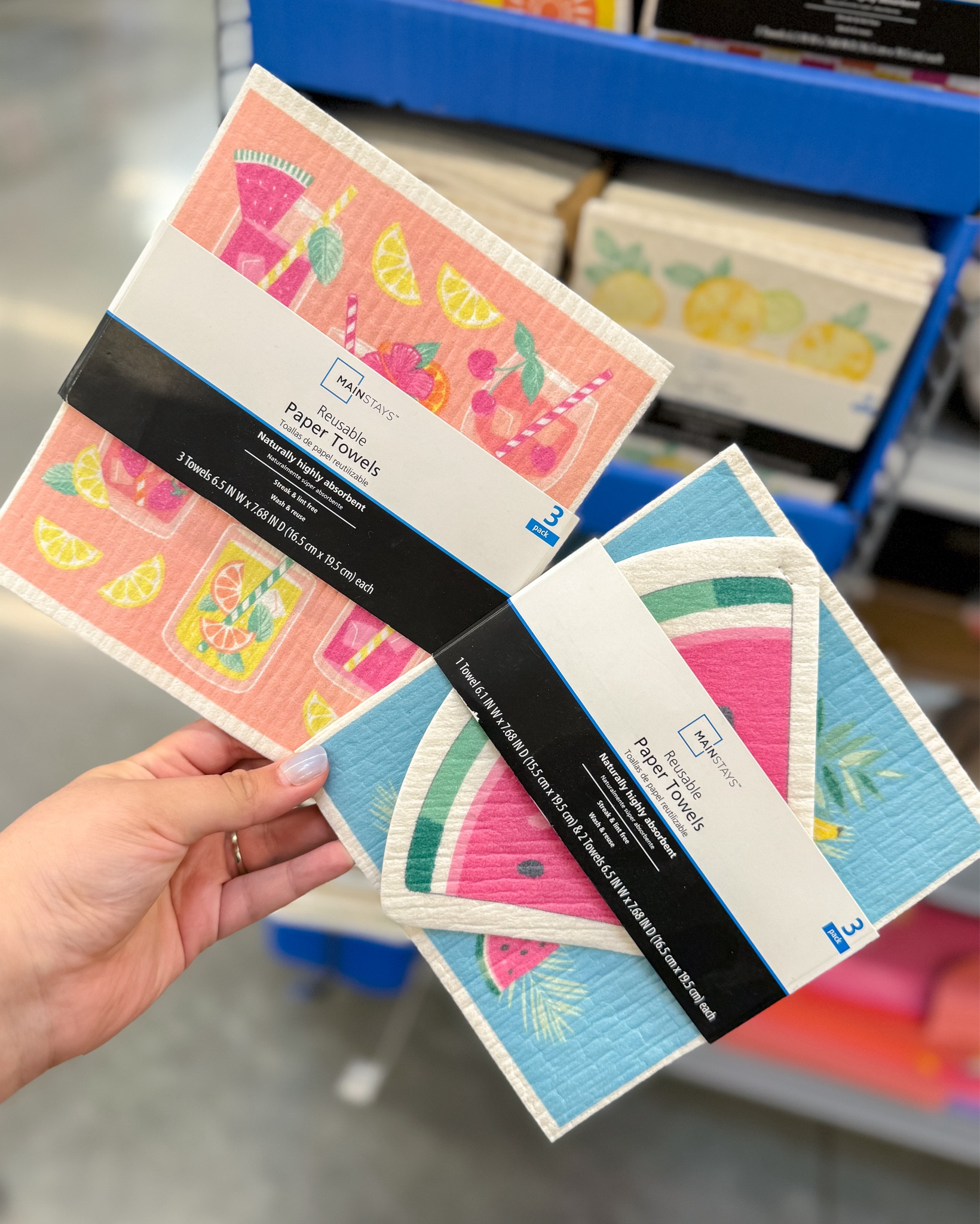 Mainstays Reusable Paper Towels at Walmart

#LTKHome #LTKU #LTKSeasonal