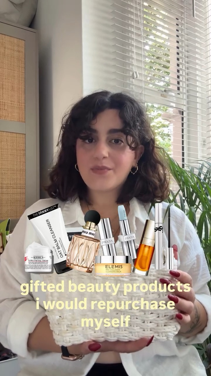 beauty products i’ve been gifted by brands that i would repurchase with my own money 📝

1. @theinkeylist oat cleaning balm 
2. @kiehlsuki ultra facial cream 
3 @elemis pro collagen cleansing balm 
4. @miumiu miutine perfume 
5. @yslbeauty lash latex mascara 
6. @clarinsuk lip comfort oil
7. @pradabeauty lip balm 

*gifted

#pinterestgirls #beautyrecommendations #myrecommendation #beautyrecs #beautyfavs

#LTKsummer #LTKgiftguide #LTKbeauty