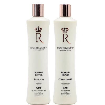 CHI Royal Treatment Bond & Repair Shampoo & Conditioner (12 oz DUO Set) - Give your hair the royal treatment it deserves. | Target