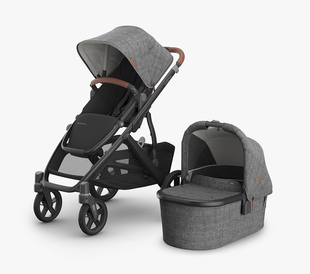 UPPAbaby(R) Vista(R) V3 Stroller and Bassinet, Greyson | Pottery Barn Kids