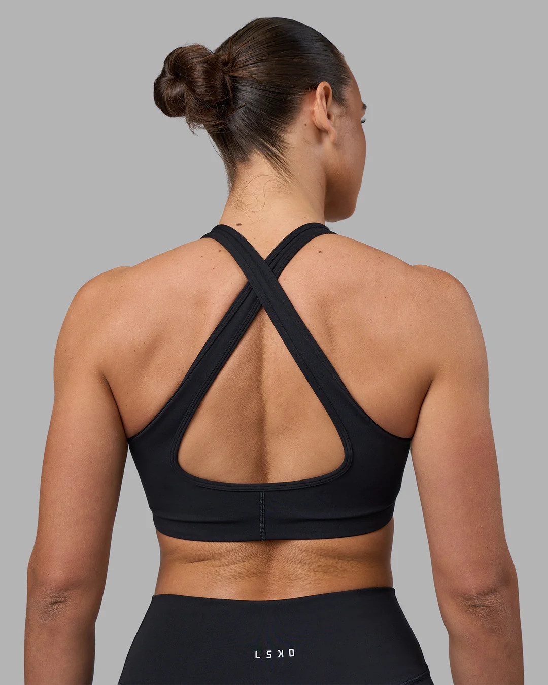 Stamina Sports Bra - Black | LSKD | LSKD