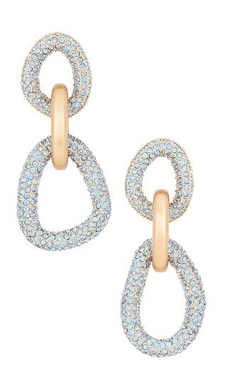 Reyes Earring in Light Sapphire | Revolve Clothing (Global)