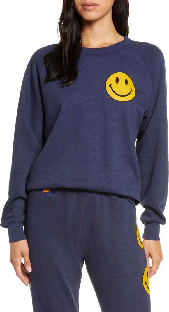 x Smiley Graphic Crewneck Sweatshirt | Nordstrom