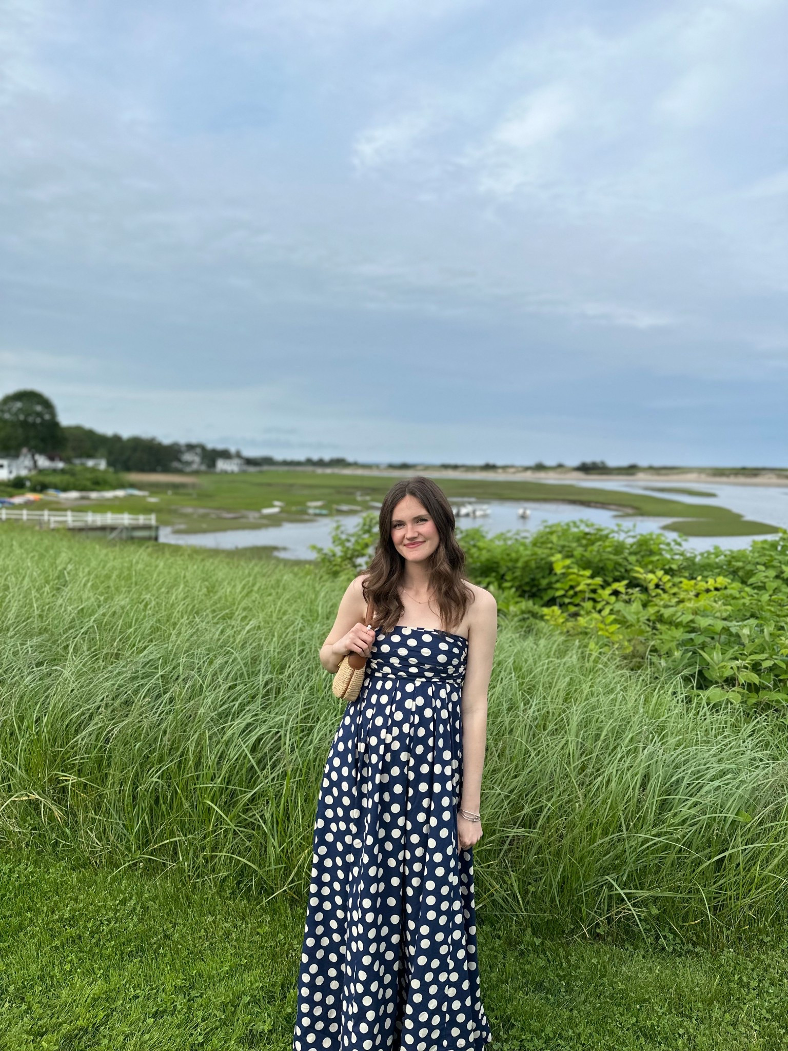 Maxi polka dot wedding guest dress |  coastal wedding guest 

#LTKSummerEdit #LTKWedding